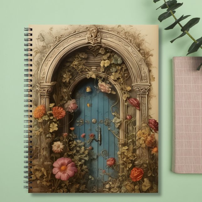 Cuaderno Vintage Floral (Subido por el creador)