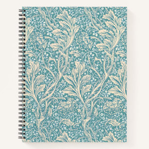 Cuaderno Vintage Floral Sin Costuras Arcadia de William Mor