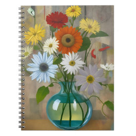 Cuaderno vintage flower 1