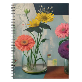 Cuaderno vintage flower 2