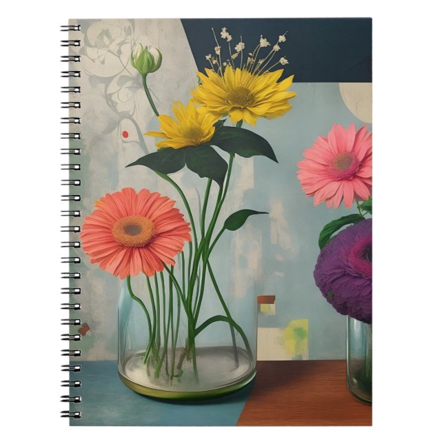 Cuaderno vintage flower 2 (Frente)