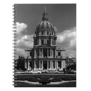 Cuaderno Vintage France Iglesia de París Saint Louis Invali