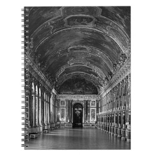 Cuaderno Vintage France Versailles palace mirrors gallery