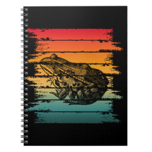 CUADERNO VINTAGE FROG