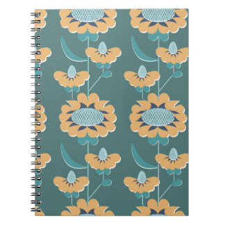 Cuaderno Vintage geométrico: Motif náutico textil