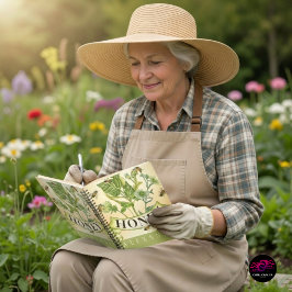 Cuaderno Vintage Honeybee Botanical Illustration