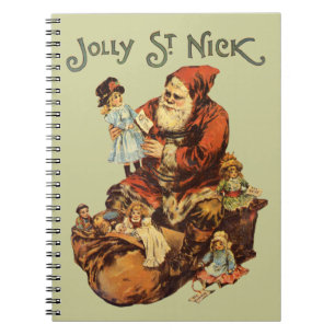 Cuaderno Vintage Jolly St. Nick