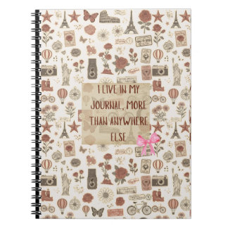 Cuaderno vintage journal