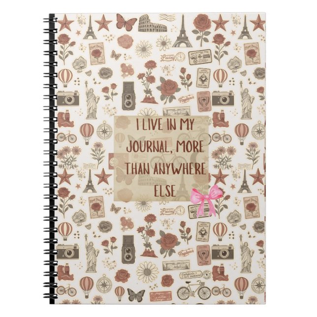 Cuaderno vintage journal (Frente)