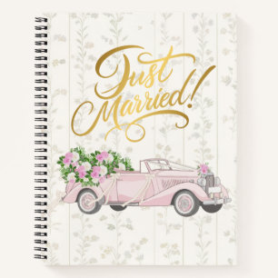 Cuaderno Vintage Journal   recién casados