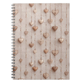 Cuaderno Vintage Lace Heart Strings