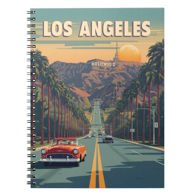 Cuaderno Vintage Los Angeles (Frente)