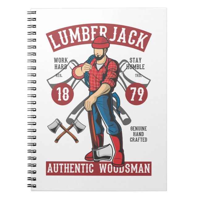 Cuaderno Vintage Lumberjack (Frente)