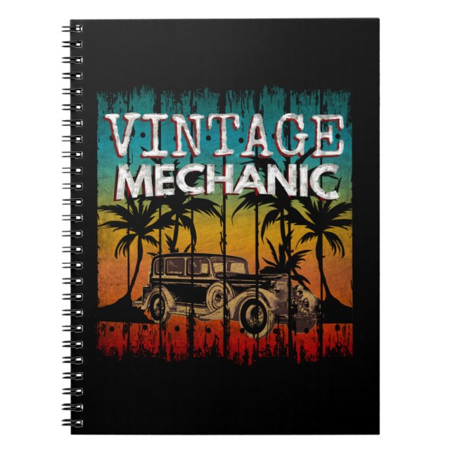 CUADERNO VINTAGE MECHANIC (Frente)