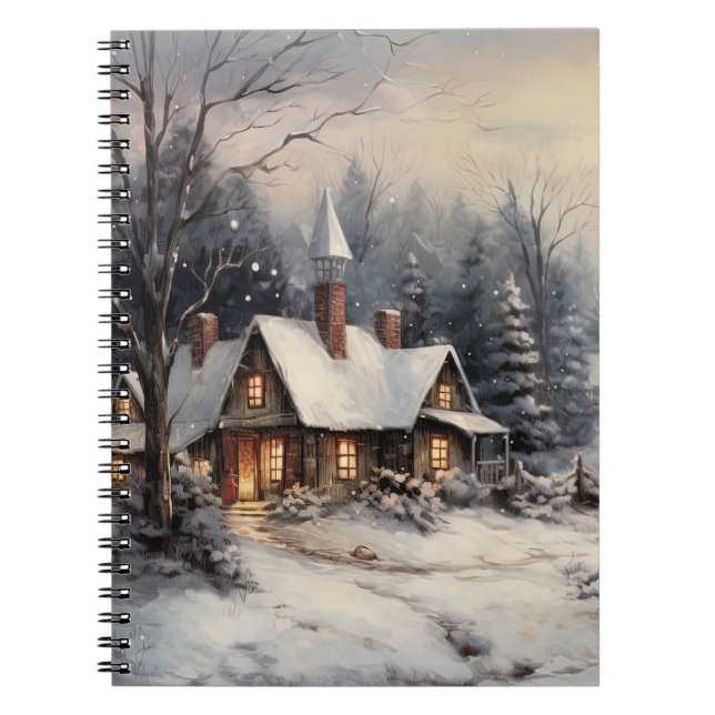 Cuaderno Vintage Merry Christmas (Frente)