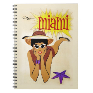 Cuaderno Vintage Miami Beach