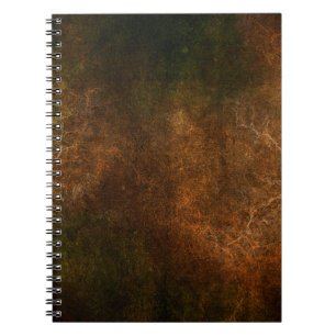 Cuaderno Vintage morena de fondo