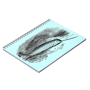 Cuaderno Vintage Narwhal