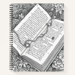Cuaderno Vintage Open Book Sketch Journal