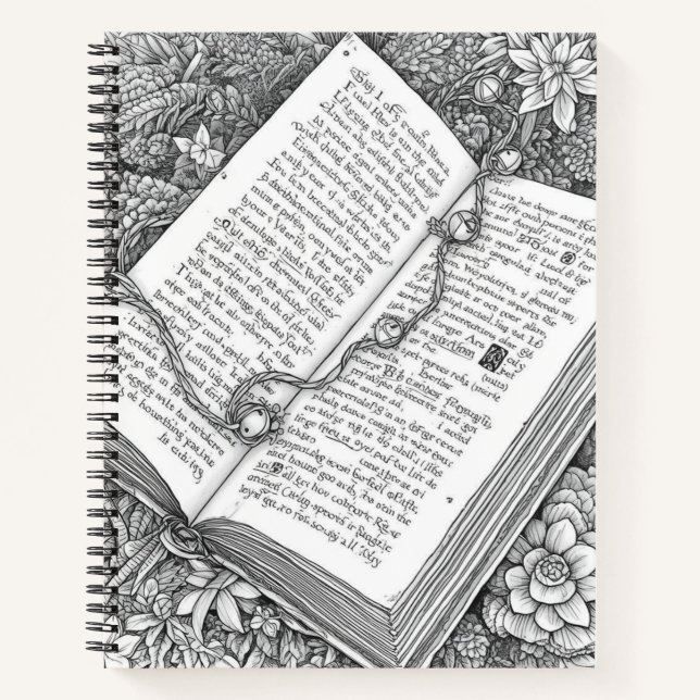 Cuaderno Vintage Open Book Sketch Journal (Anverso)