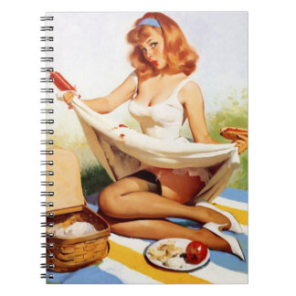 Cuaderno Vintage Picnic Pin Up