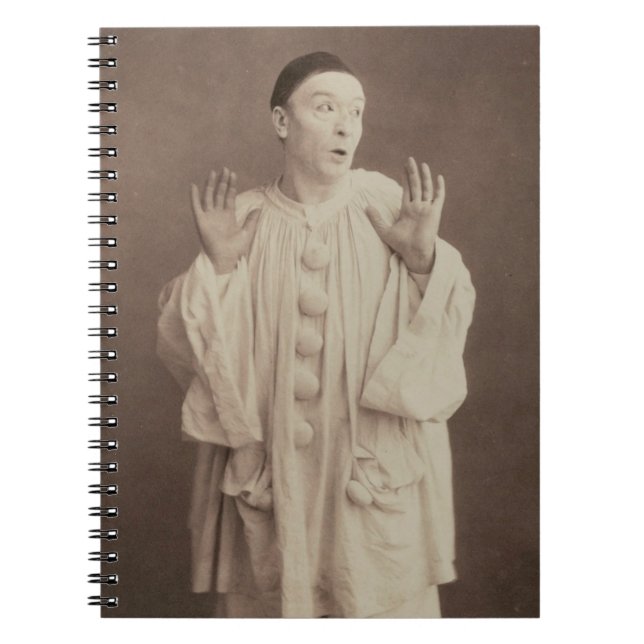 Cuaderno Vintage Pierrot Clown (Frente)