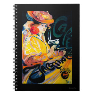 Cuaderno Vintage PosterEurope de Jacqmotte Caf�
