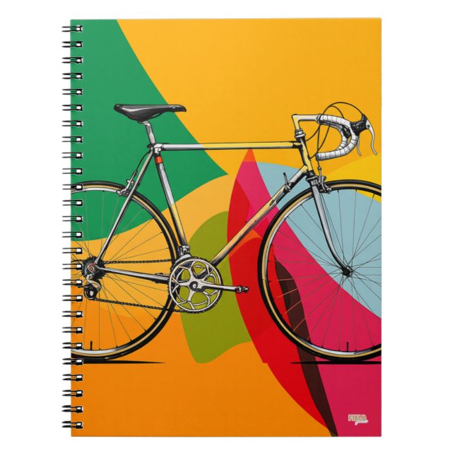 Cuaderno Vintage Racing Bicycle (Frente)