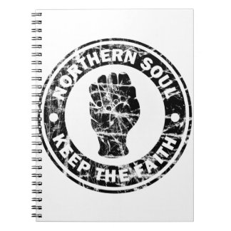 Cuaderno Vintage raqueteado del norte del alma
