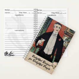 Cuaderno Vintage Roaring 20s Recipe