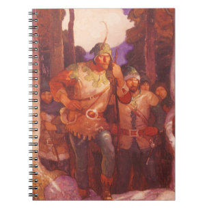 Cuaderno Vintage Robin Hood and His Merry Men by NC Wyeth