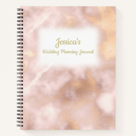 Cuaderno Vintage Rosa Gold Marble Wedner