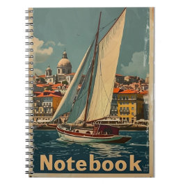 Cuaderno Vintage Sailing Bote Lisbon