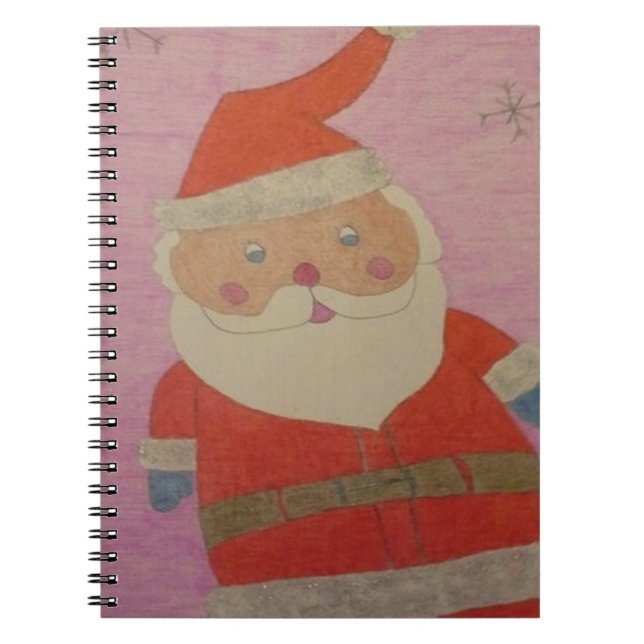Cuaderno Vintage Santa Claus (Frente)