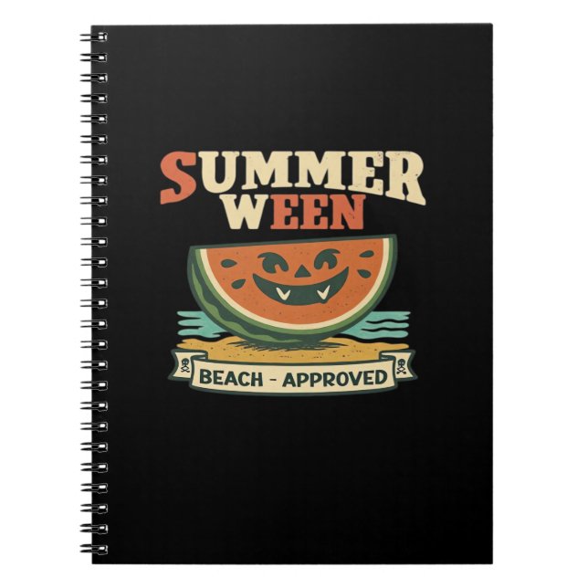 Cuaderno Vintage Spooky Summerween Watermelon - Spooky Summ (Frente)