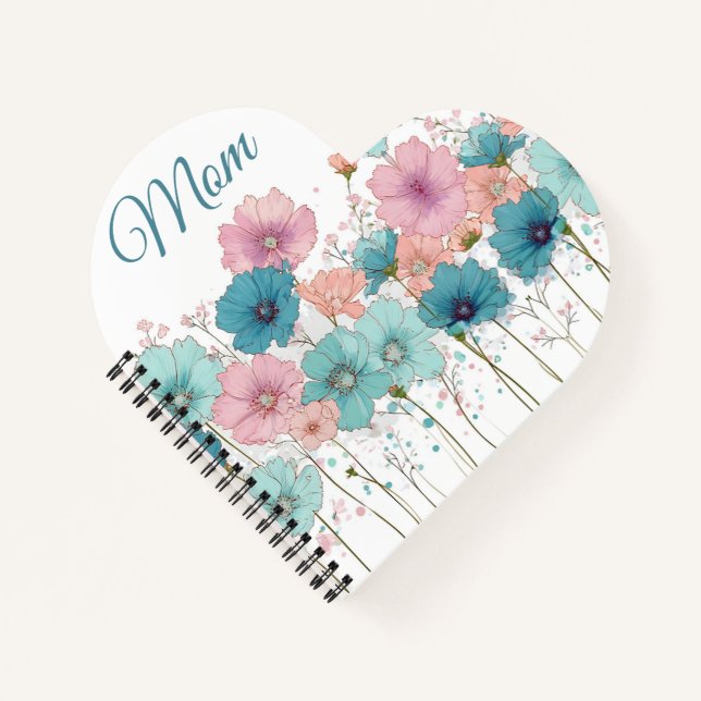 Cuaderno Vintage Spring Flowers for Mom (Anverso)
