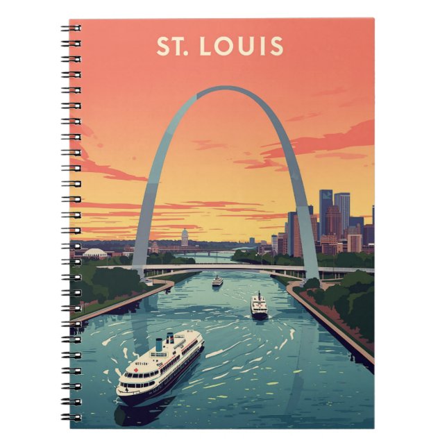 Cuaderno Vintage St. Louis (Frente)