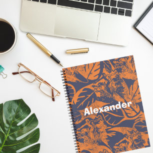 Cuaderno Vintage Surfer Naranja Foliage