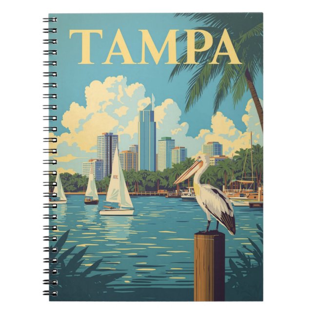 Cuaderno Vintage Tampa Bay (Frente)