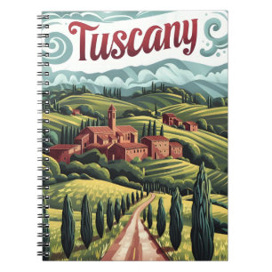 Cuaderno Vintage toscano