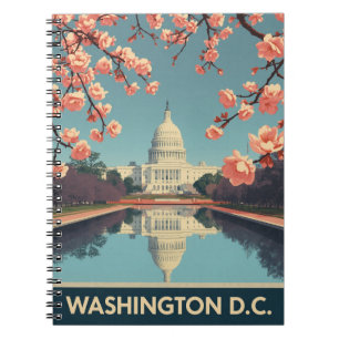 Cuaderno Vintage Washington D.C.