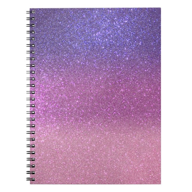 Cuaderno Violet Princess Rubor Pink Triple Purpurina (Frente)
