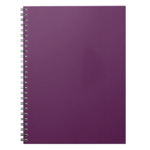 Cuaderno Violeta africana de color sólido púrpura