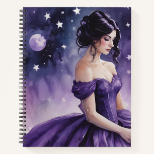 Cuaderno Violeta Celestial