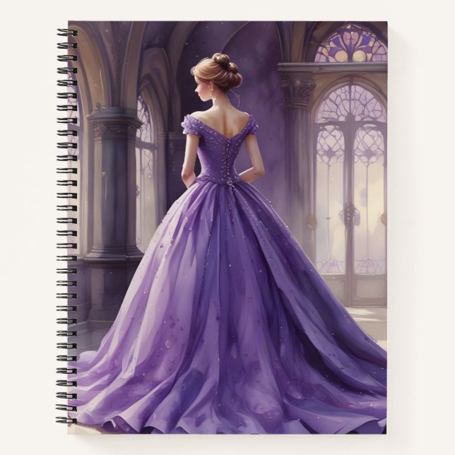 Cuaderno Violeta en el Baile (Anverso)