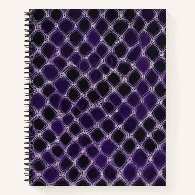 Cuaderno Violeta Oscuro (Anverso)