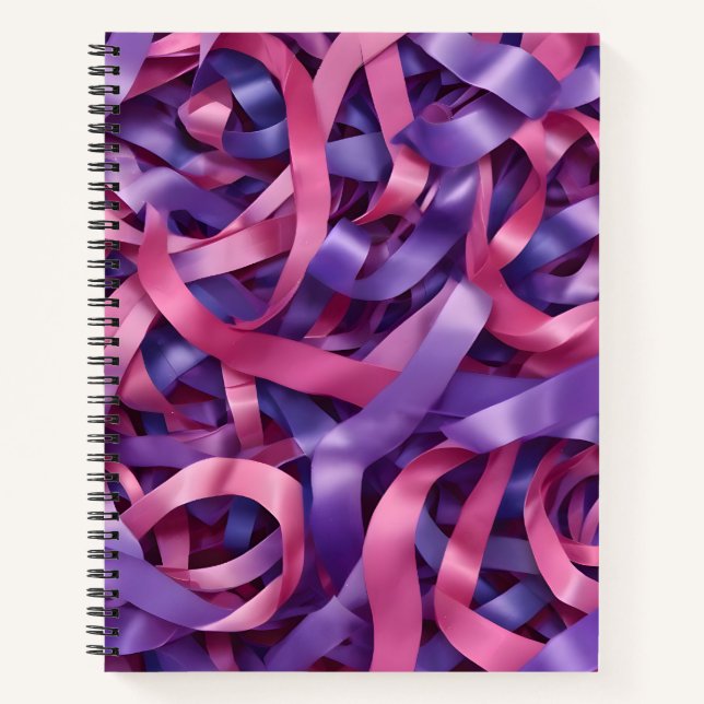 Cuaderno Violeta Satinado (Anverso)
