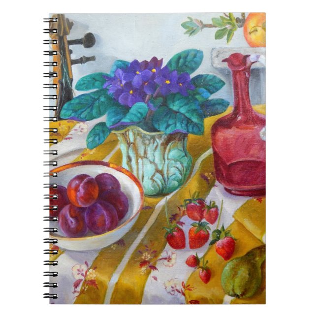 Cuaderno Violetas africanas 2012 (Frente)