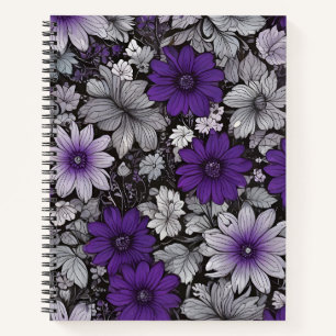 Cuaderno Violetas de la Oscuridad
