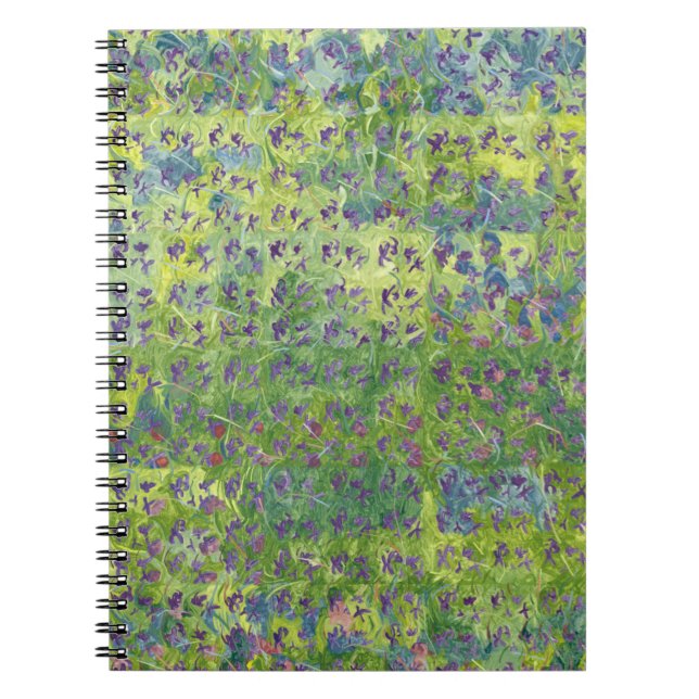 Cuaderno Violetas dulces 2012 (Frente)